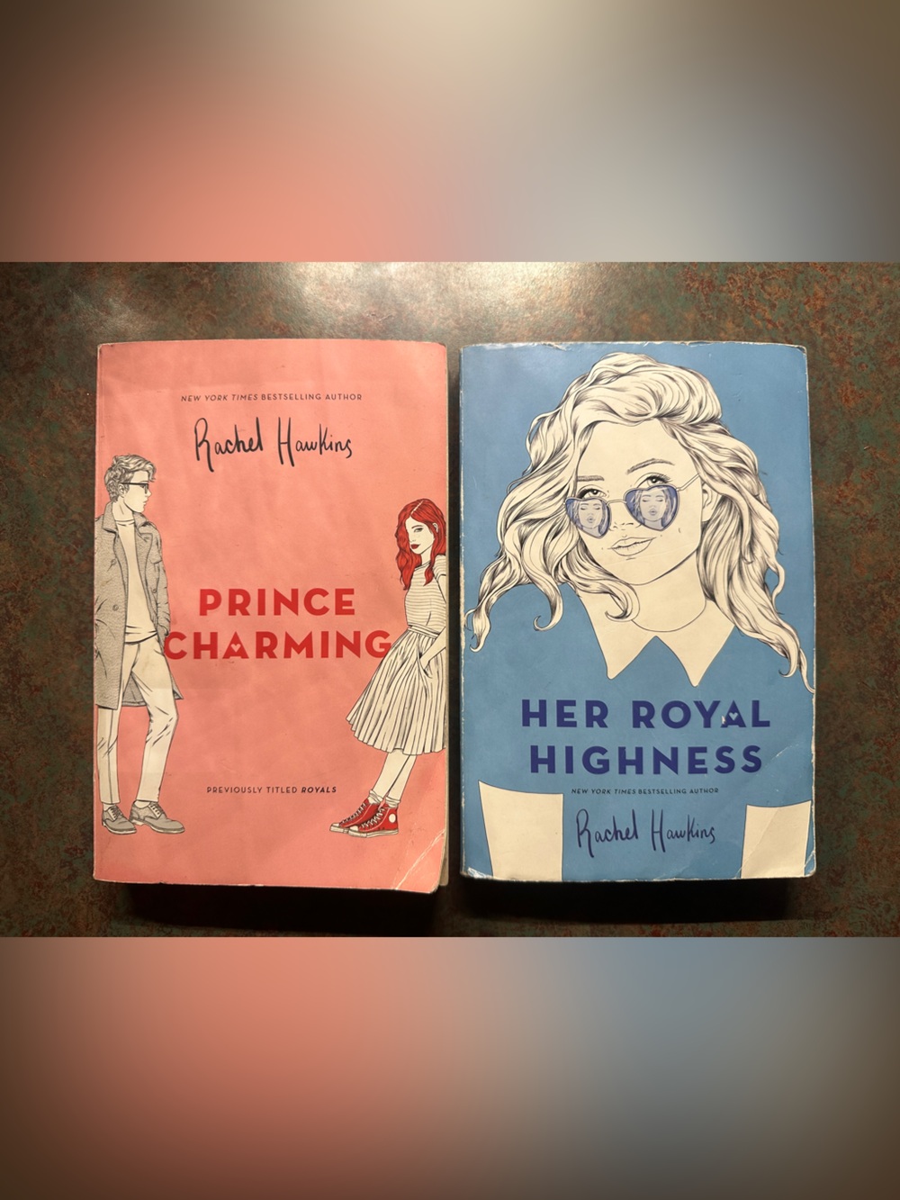 Lot of two Her Royal Highness and Prince Charming by Rachel Hawkins